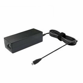 65W Universele Laptopadapter | Type-C / USB-C | Power Delivery | Compact ontwerp | Zwart