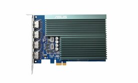 ASUS GT730-4H-SL-2GD5 | NVIDIA GeForce GT 730 | 2GB GDDR5 | Passief gekoeld | 4&times; HDMI-uitgang