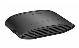 D-Link DGS-1005D/E | Netwerk-switch | Unmanaged | L2 | 5-poorts Gigabit Ethernet (10/100/1000) | Zwart