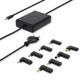 Nedis NBAU100110BK | Universele 100 W netadapter / voeding | Zwart
