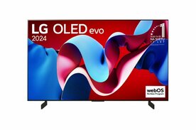 LG C4 OLED42C41LA 42" | Ultra HD 4K OLED Smart TV | WebOS + Wifi | Dolby Vision | OLED Perfect Black Levels + AI Picture Pro | 144Hz