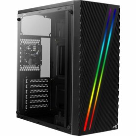 Aerocool Streak | MicroATX/Mini-ITX Behuizing | RGB Frontpaneel | USB 3.2 &amp; 2x USB 2.0