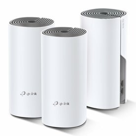 TP-Link Deco E4 (3-pack) | Dual-band WiFi 5 Mesh Router | Fast Ethernet | AC1200
