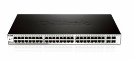 D-Link DGS-1210-52 netwerk-switch Managed L2 Gigabit Ethernet (10/100/1000) 1U Zwart