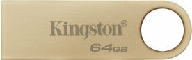 Kingston DataTraveler SE9 G3 | 64GB USB Stick | USB 3.2 Gen 1 | 220 MB/s | Goud
