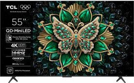 TCL 55C61K | 55" 4K Ultra HD QD-Mini LED Smart TV | Google TV | Dolby Vision IQ | 144Hz | OPEN BOX