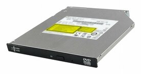 Hitachi-LG GUD1N | Interne Slimline DVD&plusmn;RW-brander | SATA | 8x | Dual Layer | M-DISC | 9,5 mm | Zwart