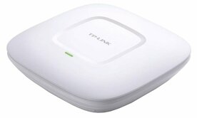 TP-Link EAP110 | WiFi 4 Access Point | 300 Mbit/s | Passief PoE (Inclusief injector) | Inclusief Montagebeugels
