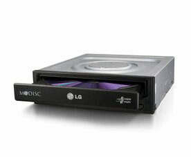 Hitachi LG DVD±RW Writer | 24x Snelheid | SATA | Zwart