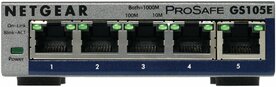 Netgear GS105E-200PES | 5-poorts Gigabit Smart Managed Plus Switch | VLAN/QoS | Webbeheer | Compact