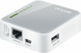 TP-Link TL-MR3020 | 4G/3G Router & Travel Router | WiFi 4 (802.11n) | Single-band (2,4 GHz) | tot 150 Mbit/s