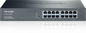 TP-LINK TL-SG1016DE | Managed L2 Gigabit Ethernet Switch | 16 Poorten | Zwart