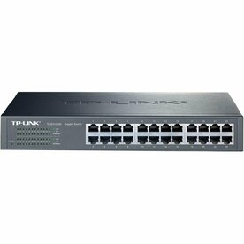 TP-Link TL-SG1024D | Unmanaged Switch | 24 Poorten | Gigabit Ethernet (10/100/1000 Mbps) | Grijs