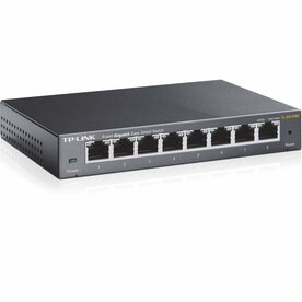 TP-Link TL-SG108E | Managed L2 Switch | 8 Poorten | Gigabit Ethernet (10/100/1000 Mbps)