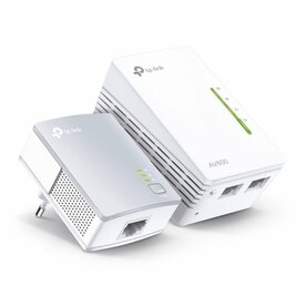 TP-Link AV600 | Powerline Adapter Set | 300 Mbps Wi-Fi N300 | 600 Mbps Powerline | Starter Kit