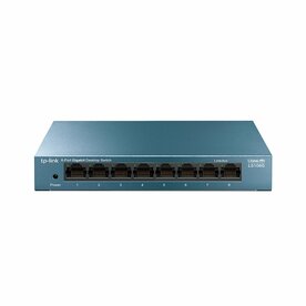 TP-Link LS108G | Unmanaged Switch | 8 Poorten | Gigabit Ethernet (10/100/1000 Mbps) | Desktop