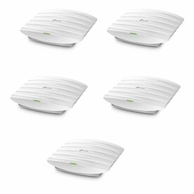 TP-Link EAP245 (5-pack) | WiFi 5 Access Point | 1750 Mbit/s | PoE (met Injector) | Inclusief Montagebeugels