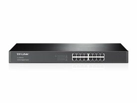TP-Link TL-SG1016 | Unmanaged Switch | 16 Poorten | Gigabit Ethernet (10/100/1000 Mbps) | Energiezuinig | Rackmount