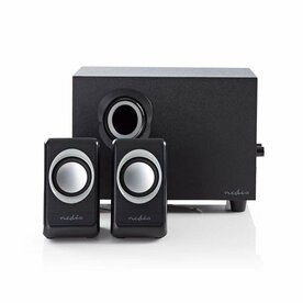 Nedis CSPR10021BK | 2.1 Luidsprekerset | 16W RMS | Zwart