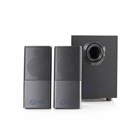 Nedis GSPR10021BK | 2.1 Luidsprekerset | 11W RMS | Zwart