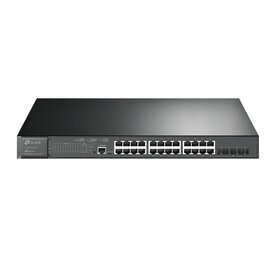 TP-Link TL-SG3428XMP | JetStream Managed L2+ Switch | 28 Poorten | Gigabit Ethernet (10/100/1000 Mbps) | 24x PoE+ (384W) | 4x 10G SFP+ | Omada SDN