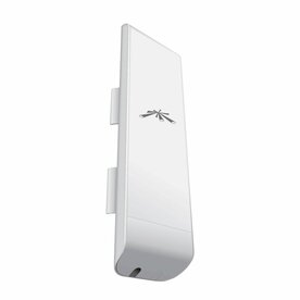 Ubiquiti Nanostation AirMax NSM5 | WiFi 4 Outdoor Access Point | 150 Mbit/s | PoE (met Adapter) | Inclusief Mastmontagebeugel