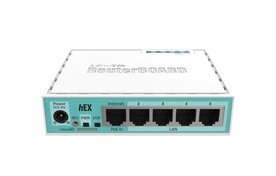 MikroTik hEX RB750Gr3 | Ethernet LAN Router | 5× Gigabit | Dual-Core 880 MHz | 256 MB RAM | RouterOS L4