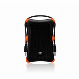 Silicon Power Rugged Armor Externe Harde Schijf | 1TB | USB 3.2 | Zwart