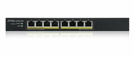 Zyxel GS1915-8EP Managed L2 Gigabit PoE+ Switch | 8 Poorten | NebulaFlex | Zwart