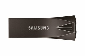 Samsung Bar Plus | 64GB USB-A 3.2 Flash Drive | Titanium