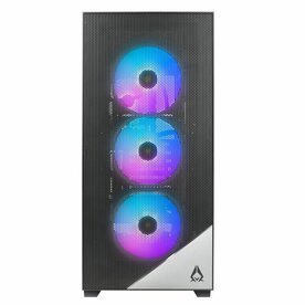 Azza Aero 480 RGB | Midi Tower Case | Zwart