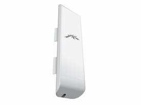Ubiquiti NanoStation NSM2 | WiFi 4 Outdoor CPE | 150 Mbit/s | Passief PoE (injector inbegrepen) | Inclusief Mastmontagebeugel