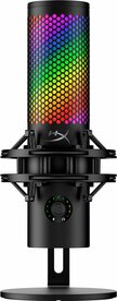 HyperX QuadCast S | USB Microfoon | RGB Verlichting | Tafelmicrofoon | Zwart