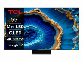 TCL 55C805 | 55" 4K Ultra HD QD-Mini LED Smart TV | Google TV | Dolby Vision IQ | 144Hz