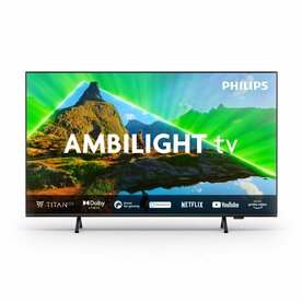 Philips 65PUS8319/12 75" | Ultra HD 4K LED Smart TV met Ambilight | Titan OS + Wifi | HDR10+ voor Haarscherpe Beelden | Sfeervolle Kijkervaring | 60Hz