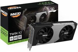 INNO3D GeForce RTX 5060 Ti TWIN X2 OC | 8GB GDDR7 | DLSS 4 | Videokaart | Nvidia GPU