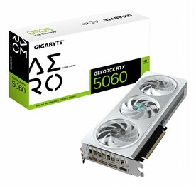 GIGABYTE GeForce RTX 5060 AERO OC | 8GB GDDR7 | DLSS 4 | Videokaart | Nvidia GPU