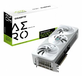 GIGABYTE GeForce RTX 5070 Ti AERO OC | 16GB GDDR7 | DLSS 4 | Videokaart | Nvidia GPU