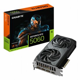 GIGABYTE GeForce RTX 5060 WINDFORCE OC | 8GB GDDR7 | DLSS 4 | Videokaart | Nvidia GPU
