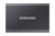 Samsung T7 | Externe SSD | 1TB | USB 3.2 Gen2 | 1.050MB/s read | 1.000MB/s write | Grijs