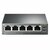TP-Link TL-SF1005P | Unmanaged Switch | 5 Poorten | Fast Ethernet (10/100 Mbps) | PoE | Zwart