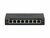 NETGEAR GS308E | 8-Poorts Gigabit Smart Managed Switch | L2/L3 | PoE | Zwart