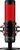 HyperX QuadCast | USB-microfoon | Rode verlichting | Voor pc en console | Zwart/Rood