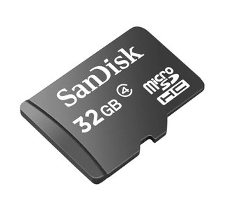 SanDisk microSDHC 32GB flashgeheugen Klasse 4