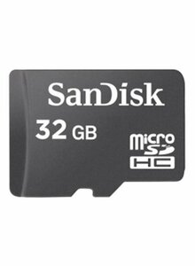 SanDisk microSDHC 32GB flashgeheugen Klasse 4