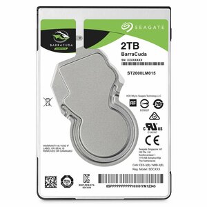 Seagate Barracuda 2.5" 2.5" 2000 GB SATA III