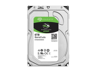 Seagate Barracuda 6TB 3.5" 6000 GB SATA III