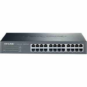 TP-LINK TL-SG1024D Unmanaged Gigabit Ethernet (10/100/1000) Grijs