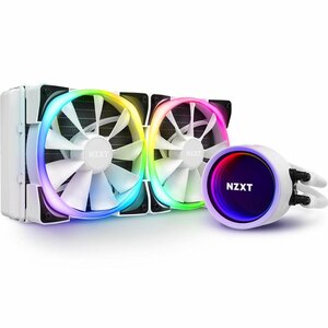 NZXT Kraken X53 RGB Processor Alles-in-één vloeistofkoeler 12 cm Wit