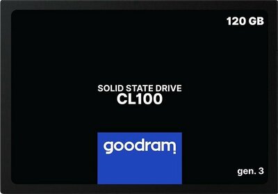 Goodram CL100 | 120GB SATA SSD | 2.5'' | 500MB/s